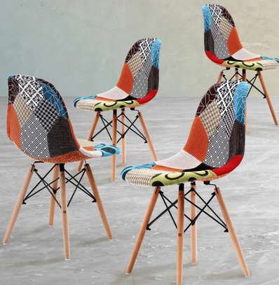 Home Chair; Eames Breathable Fabric Dining Chair image 6