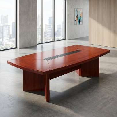 Boardroom Table; Mahogany Boardroom Meeting Table  in Suneka image 7