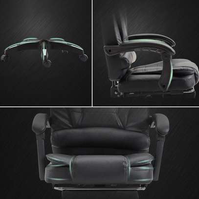 Office chair:  Modern Quality High Back Leather office chair image 2