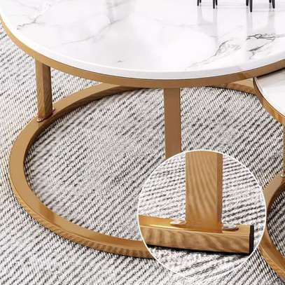 Coffee Tables: Nested Modern Coffee Table image 2