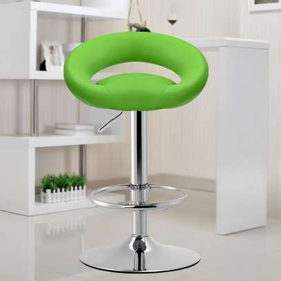 Office Chair: 360 Degree Swivel Height Adjustable Bar Stool image 2