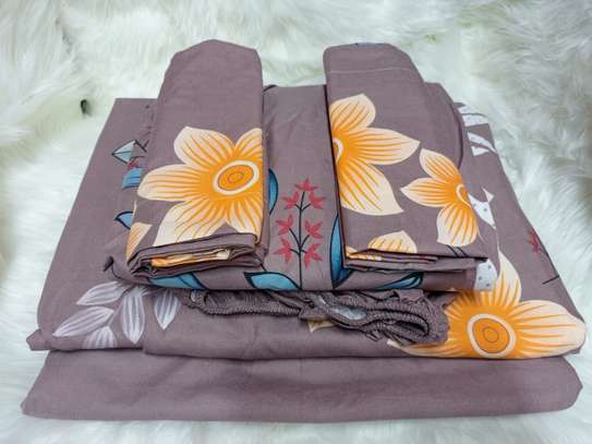 5 pcs pure cotton bedsheets image 9