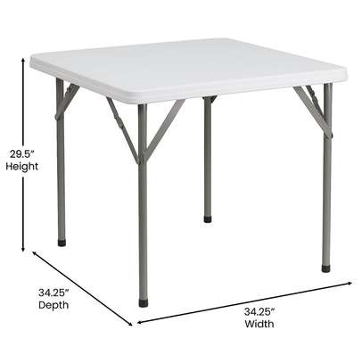 Study Tables : 90cm*90cm Foldable Study Table image 4