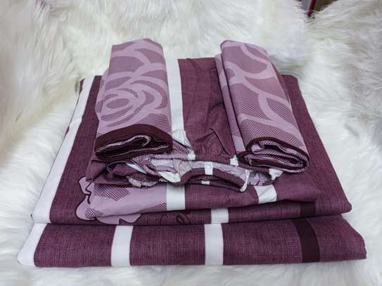 5 pcs pure cotton bedsheets image 2