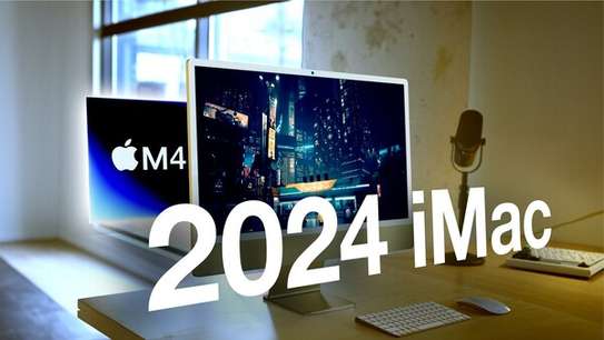 IMAC M4,16GB,256SSD,SIVER,24INCHES/BLUE image 14