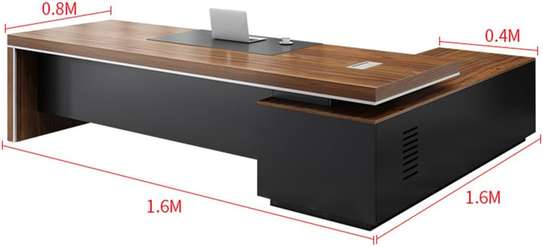 Office Desk: 1.8m, Combo Lock, Locker, E1 Grade Material image 7