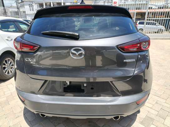 Mazda CX-3 Compact SUV Dark Gray Fuel Efficient image 3