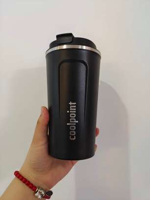 Large Capacity Portable Thermal Mug for Hot Coffee or Tea. image 3