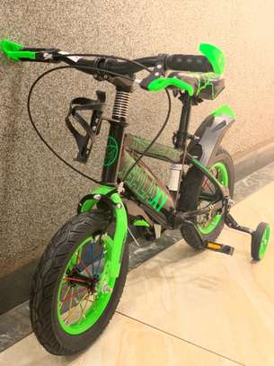 Galaxy Kids Bike Size 12(2-4yrs) Green1 image 2