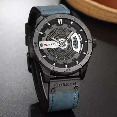 CURREN 9301 Army Military Fashion Casual Men's Watch image 1