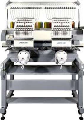 Commercial 2 Head Embroidery Machine image 1