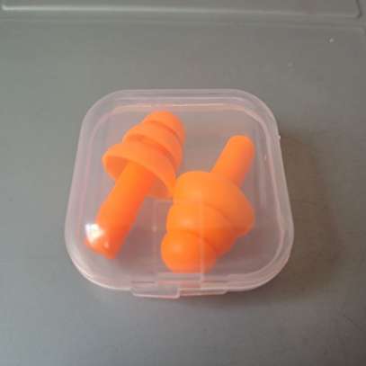 Earplug With Case Sound Protection Plastic Box Silicone image 5