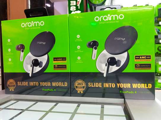 Oraimo Freepods 4 Active Noise Cancellation Easy Control image 1
