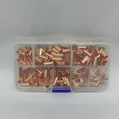 Non-Insulated Bare Copper Butt Connector 250pcs image 2