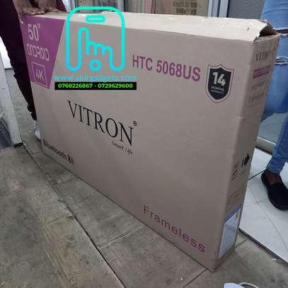 Vitron 50 inch FRAMELESS 4K UHD Android TV image 1