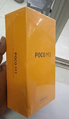 Xiaomi Poco M3 128gb 4gb ram 48mp camera 6000mAh battery +1 Year Warranty image 1