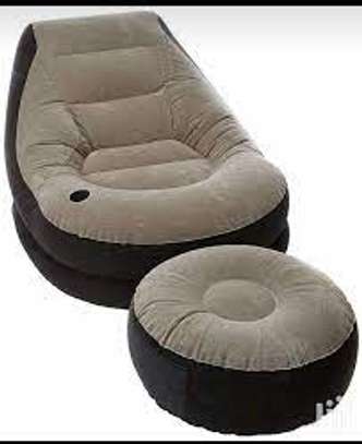 Intex Inflatable Chair With Foot Rest image 2