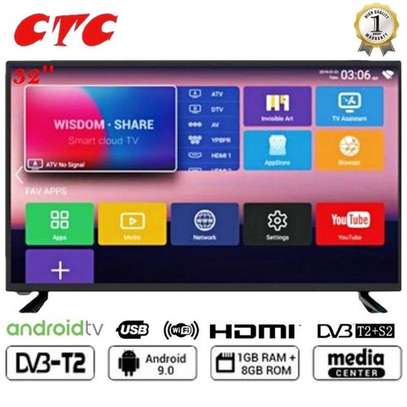 CTC CT32F1S, 32" Inch Frameless Smart Android TV image 1