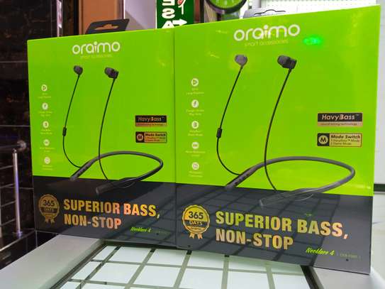 Oraimo Necklace 4 Neckband Wireless Earphone For All Phones image 2