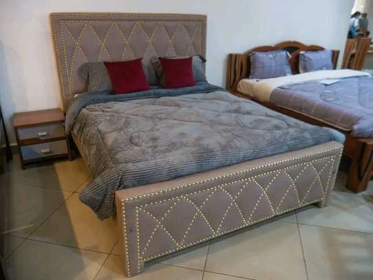 Decorated modern bed image 1