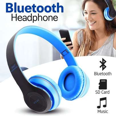 P47 Wireless Bluetooth Music Headphones image 1
