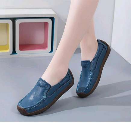Ladies Leather Loafers Size 36-43 image 5