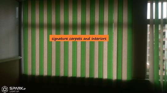 office window blinds (green image 1