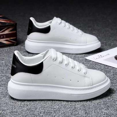 Alexander Mcqueen Show Crocodile Embossed Leather Trainers in