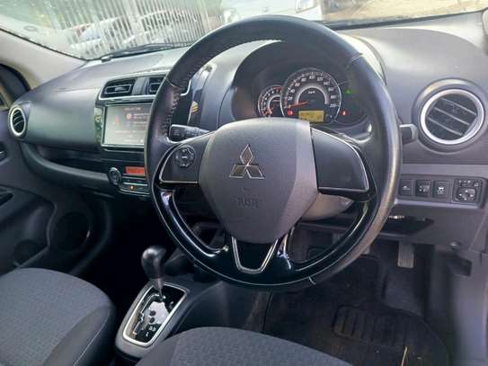 Mitsubishi mirage 2017 model fully loaded Silver Color image 6