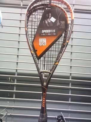 Red black Pro115 speed squash racket image 1