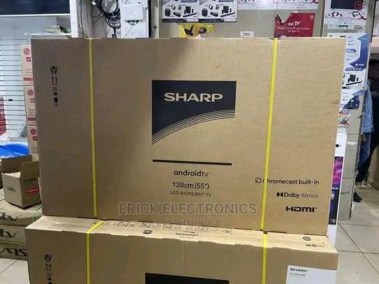 SHARP 55inch  Smart Android Tv image 1