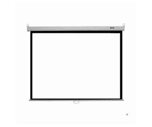 120x120 Inch Manual Pulldown Projection Screen image 1