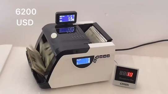 Multi-Currency UV MG IR Banknote Counting Machine image 1