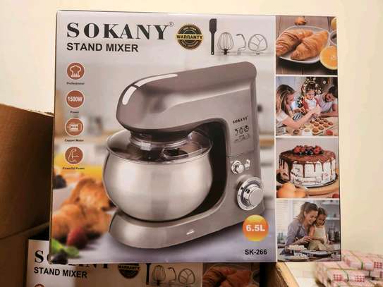 Sokany heavy commercial bowl mixer image 1