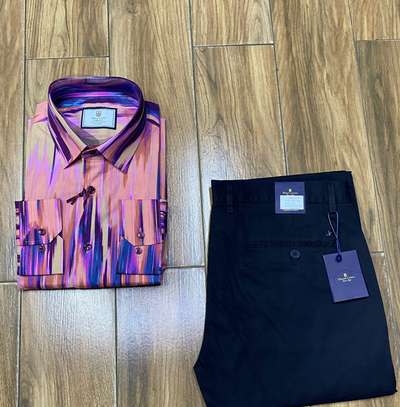 Shirt and khaki image 3