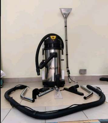 Carpet cleaner with shampooing option image 1