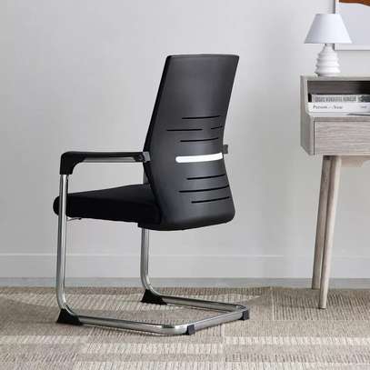 Office Chair: Strong Contilever Mesh Visitor Chair image 2