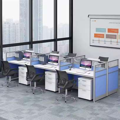 6-Way Office Workstation image 3
