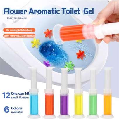 Toilet Deodorant Gel Bowl Cleaner, Needle Tube Design image 1