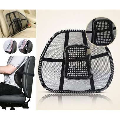 Multipurpose Car Seat Back Rest Mesh For Car & Office image 1