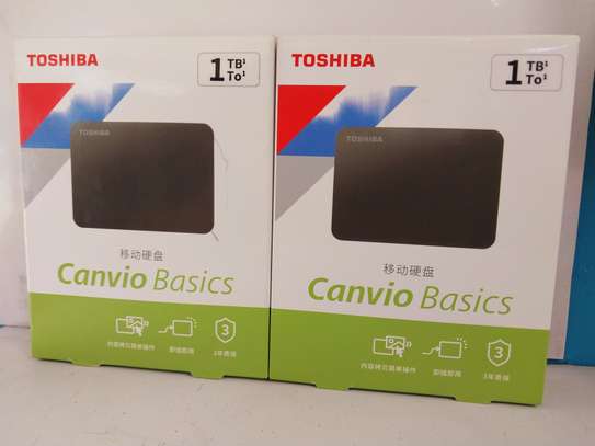Toshiba Canvio Basics 1 TB 2.5 External Hard Drive USB 3/2.0 image 2