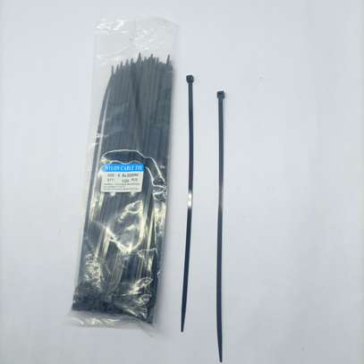 100 pieces PVC TIES BLACK 4.8x300mm image 6