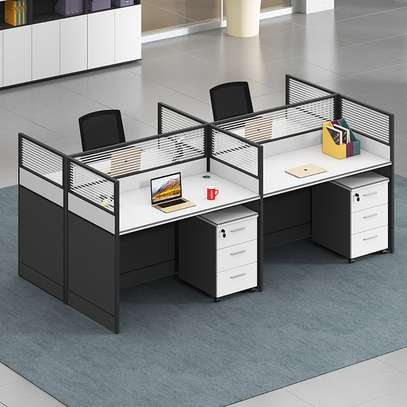 4-Way Office  Workstation image 1
