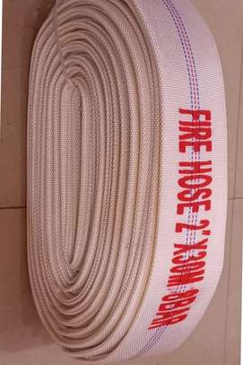 Canvas fire hose pipe 2inch 8bar image 1
