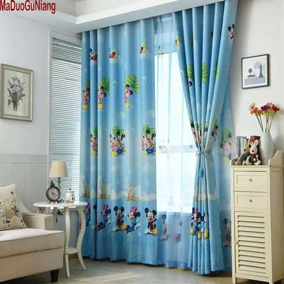 Colorful kids curtains image 1