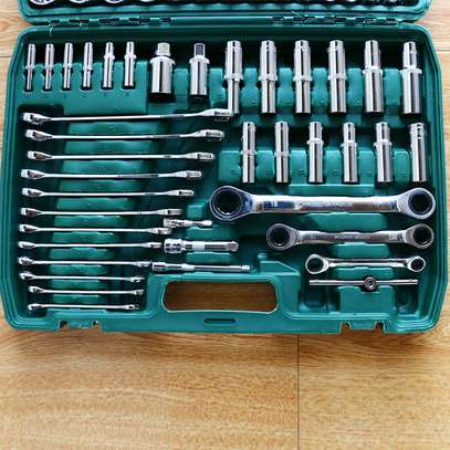 150pcs wholesale Auto Repair Tool Box Hand Tools Kit image 2
