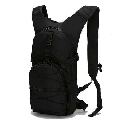 Hydration backpack bag (without water bladder)Black image 1