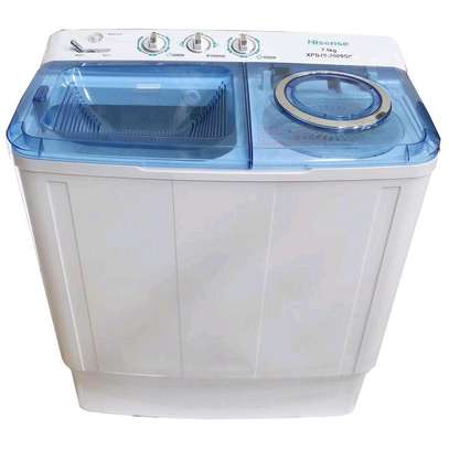 Hisense 7.5Kgs Twin Tub Washing Machine XPB75 image 1