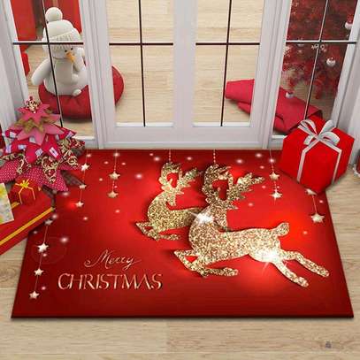 Christmas door decorative mat image 2