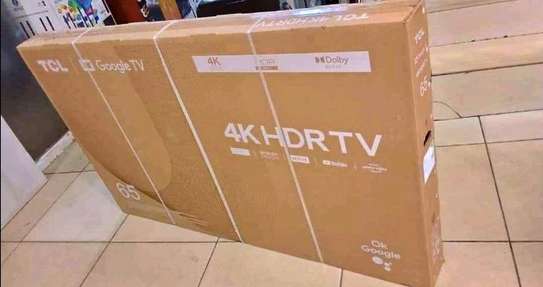 65 TCL Google Smart UHD Television Frameless - Super sale image 1